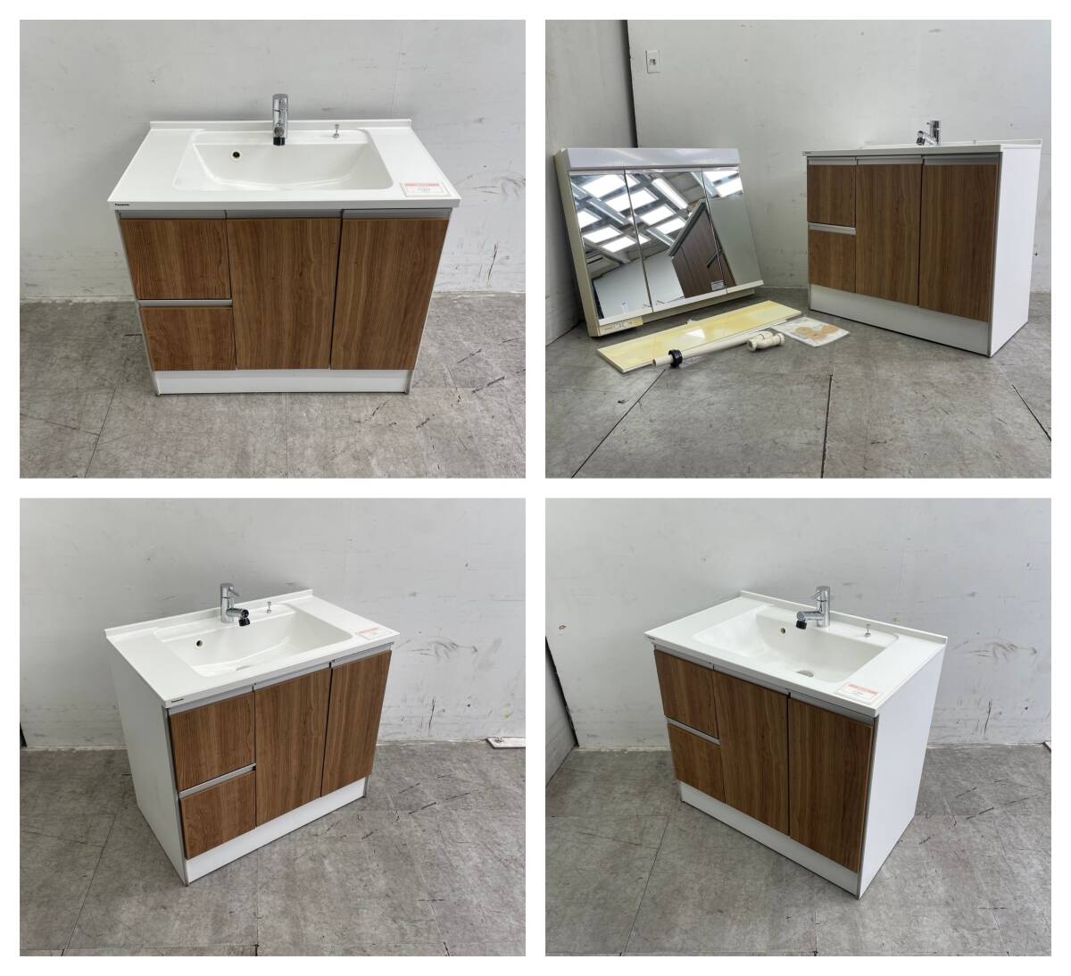 T5765☆展示品☆パナソニック☆シーライン☆洗面化粧台☆三面鏡 T5765☆展示品☆パナソニック☆シーライン☆洗面化粧台☆三面鏡
