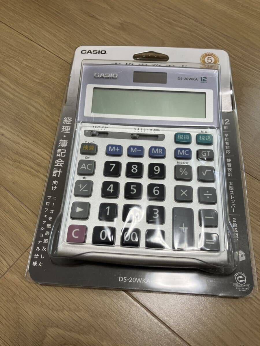 新品未開封未使用品 CASIO カシオ カシオ計算機 検算 12桁 本格 新品未開封未使用品 CASIO カシオ カシオ計算機 検算 12桁 本格
