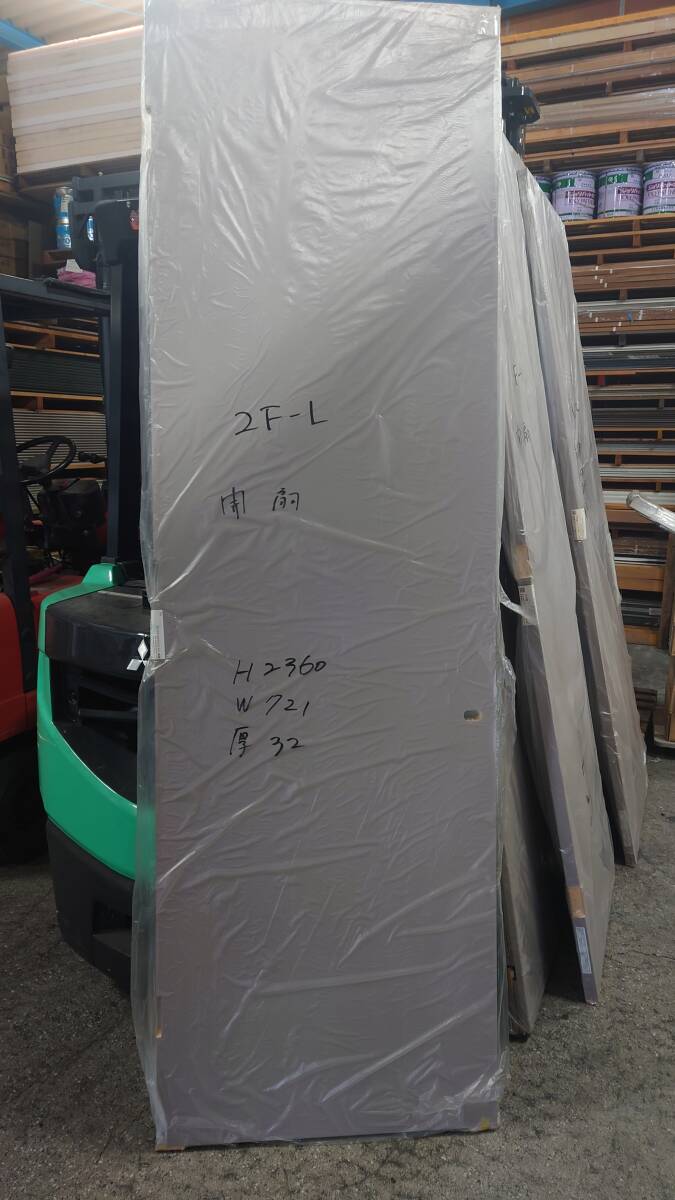 No2開扉　厚32mm×幅720mm×高2360mm【内装ドア】【 引き取りのみ 】【内装扉 】引き取り又は個人は西濃運輸営業所止め