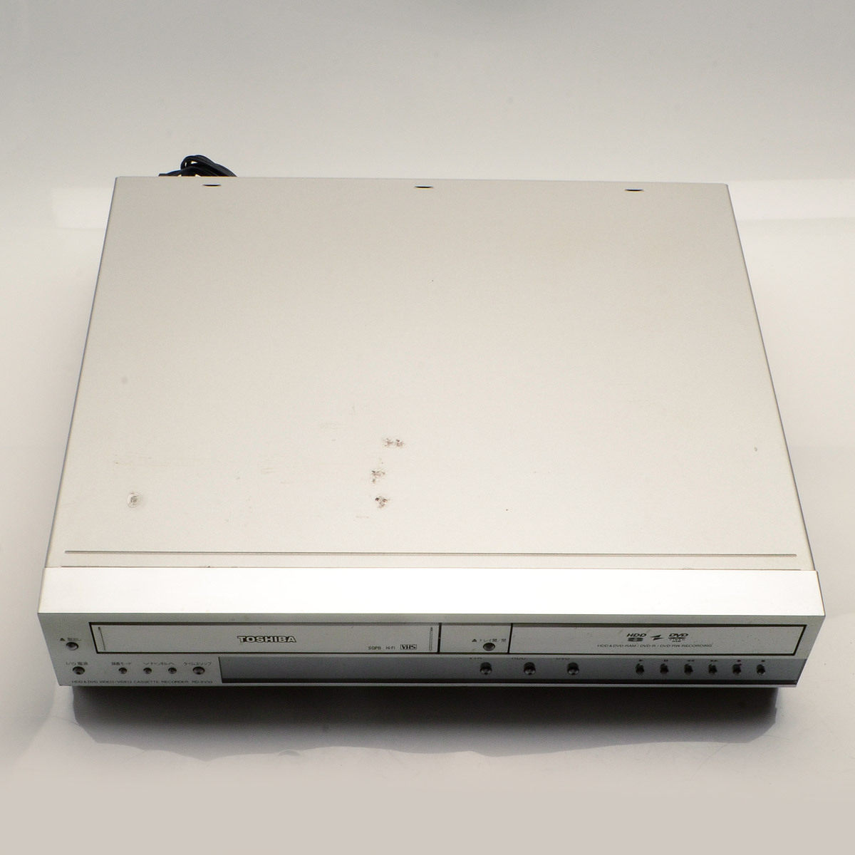 TOSHIBA RD-XV33 VTR一体型HDD&DVDレコーダー 2004年製 ビデオ TOSHIBA RD-XV33 VTR一体型HDD&DVDレコーダー 2004年製 ビデオ