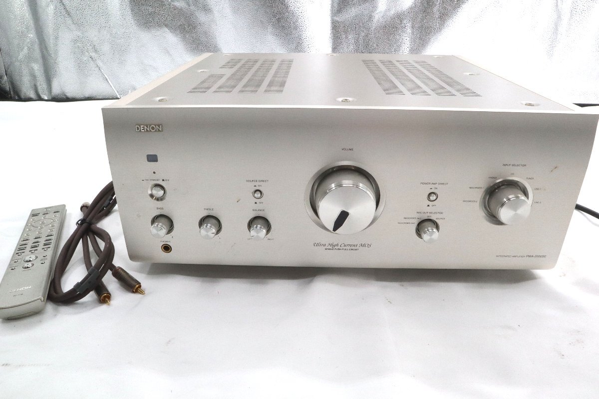 Yahoo!オークション - 【ト萬】DENON PMA-2000SE プリメイン Yahoo!オークション - 【ト萬】DENON PMA-2000SE プリメイン