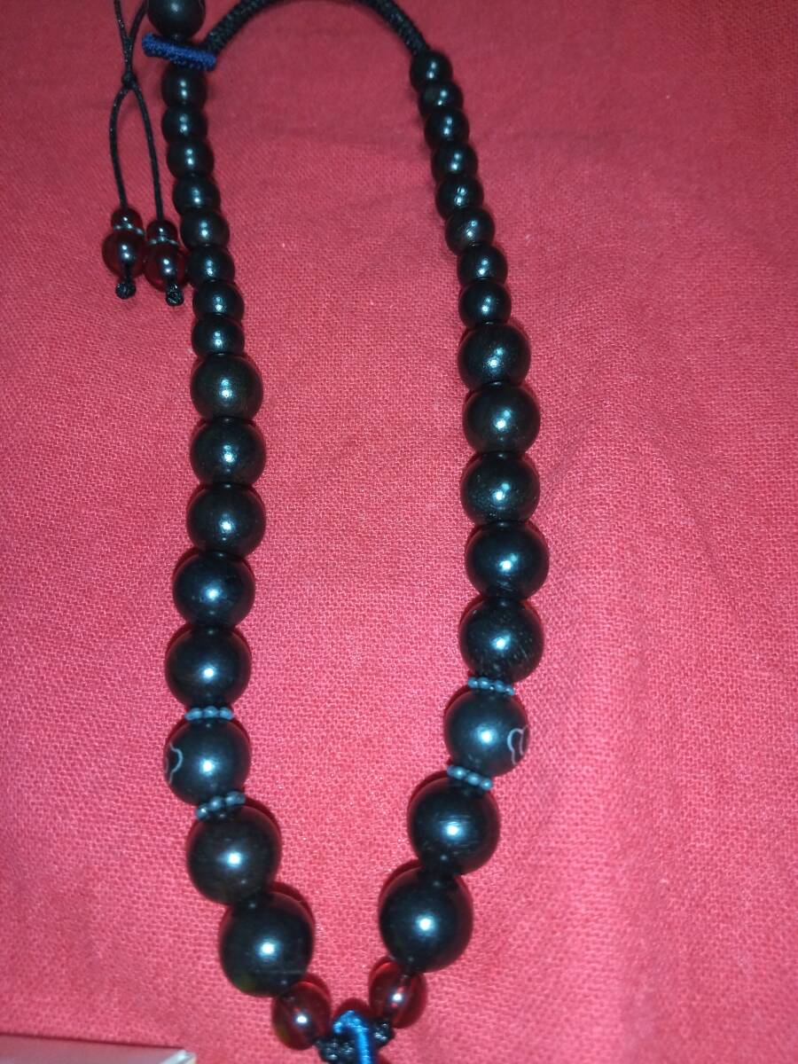 (断捨離)844　和風　インテリア　アクセサリー　数珠 水晶　_画像2