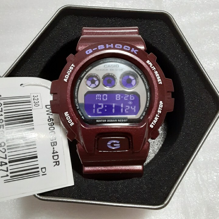 美品 CASIO G-SHOCK ジーショック メタリックカラーズ DW-6900SB 美品 CASIO G-SHOCK ジーショック メタリックカラーズ DW-6900SB