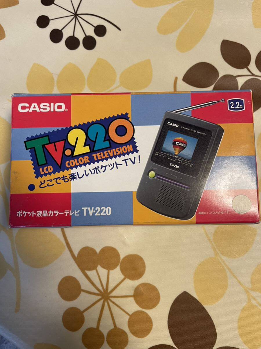 Yahoo!オークション - 未使用品CASIOカシオポケット液晶テレビTV