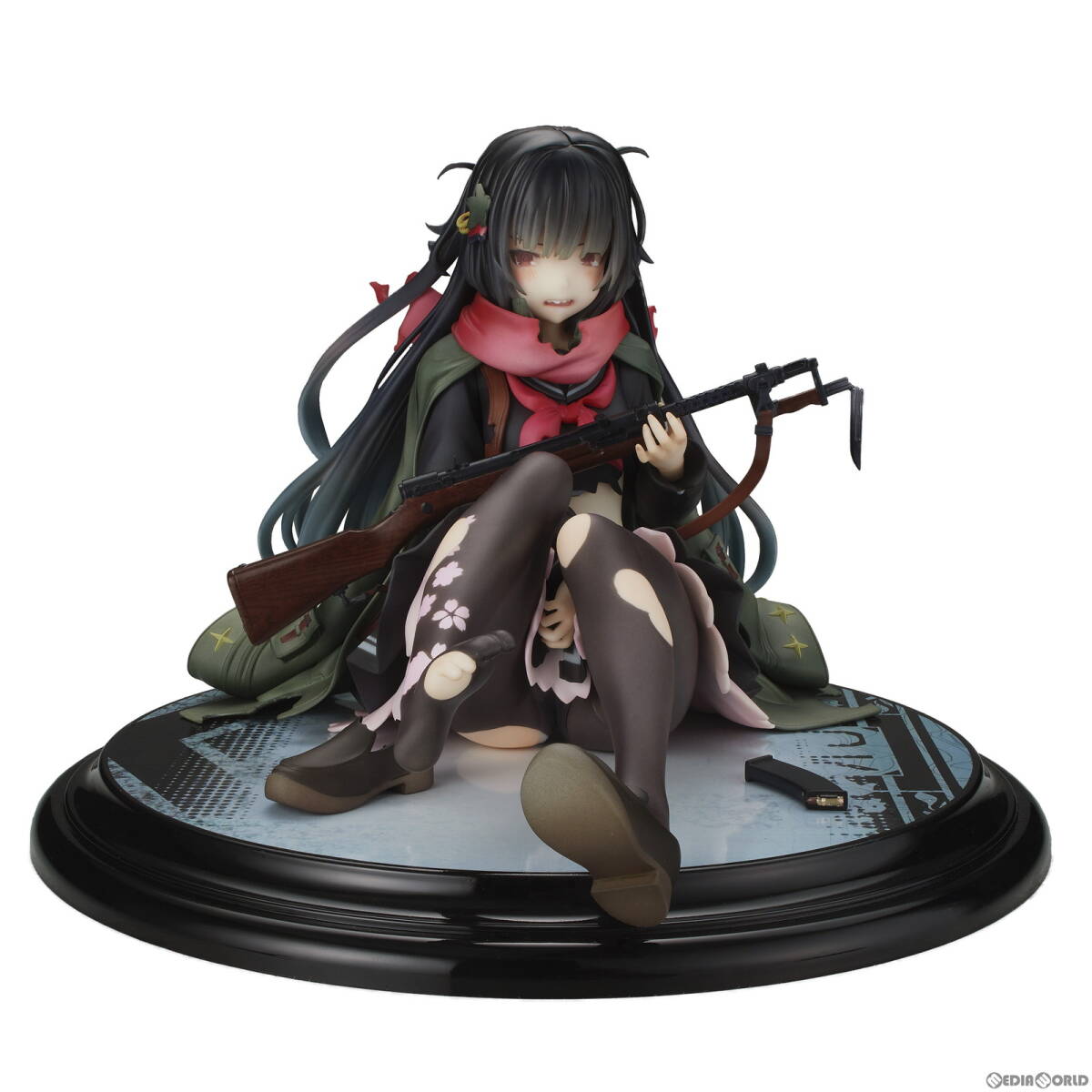【中古】[FIG] 一〇〇式(ひゃくしき) 重傷ver. ドールズフロントライン 1/7 完成品 フィギュア わんだらー(61164194)