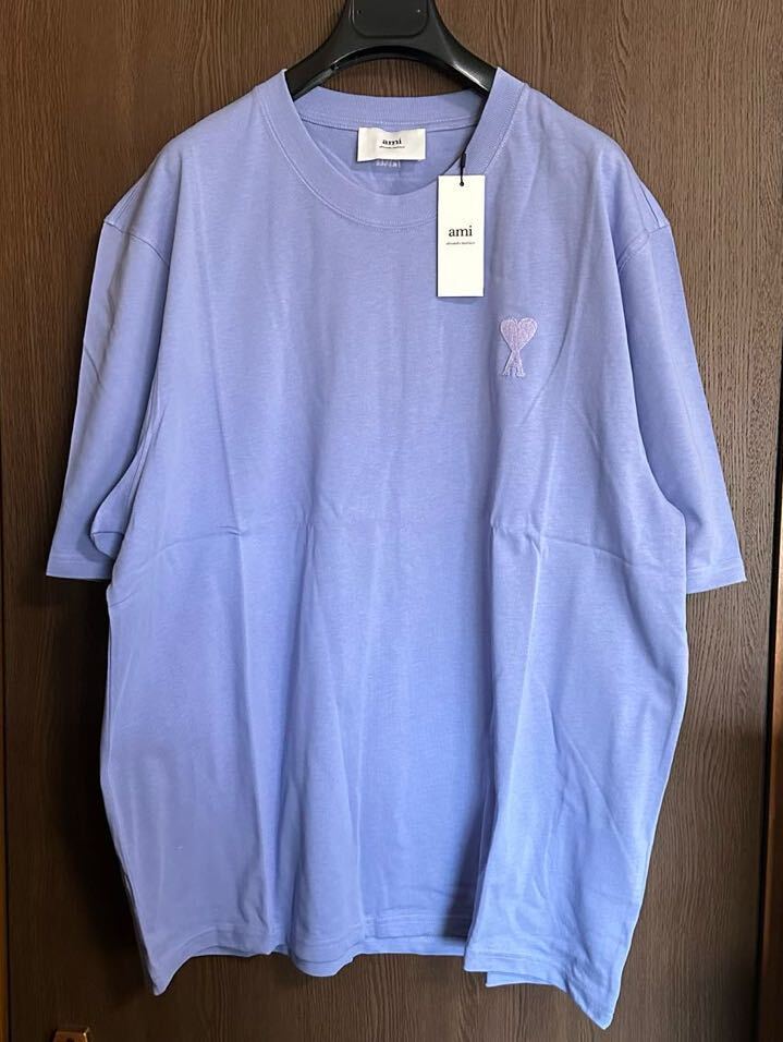 XXL新品 AMI Paris グラフィック ブランドロゴ 刺繍 Tシャツ