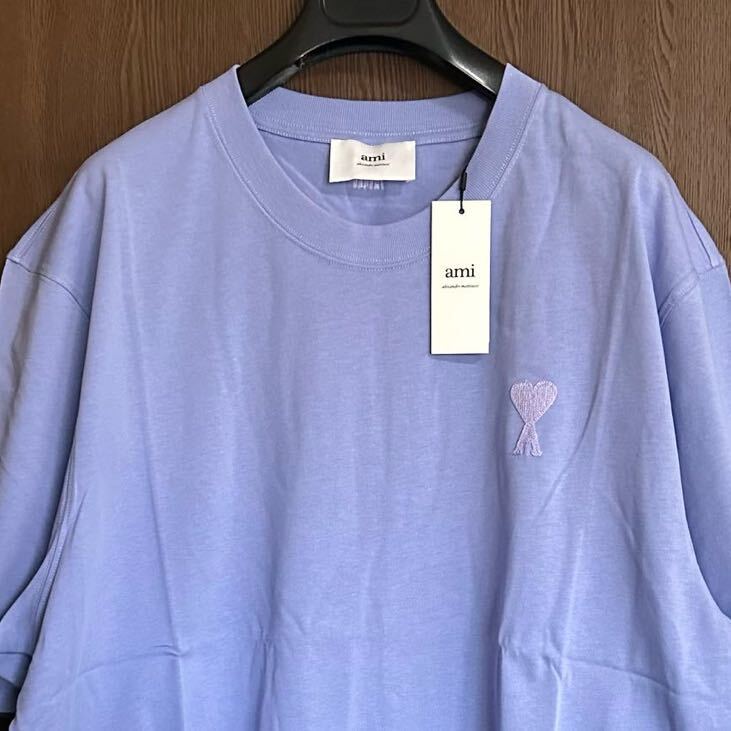 XXL新品 AMI Paris グラフィック ブランドロゴ 刺繍 Tシャツ XXL新品 AMI Paris グラフィック ブランドロゴ 刺繍 Tシャツ