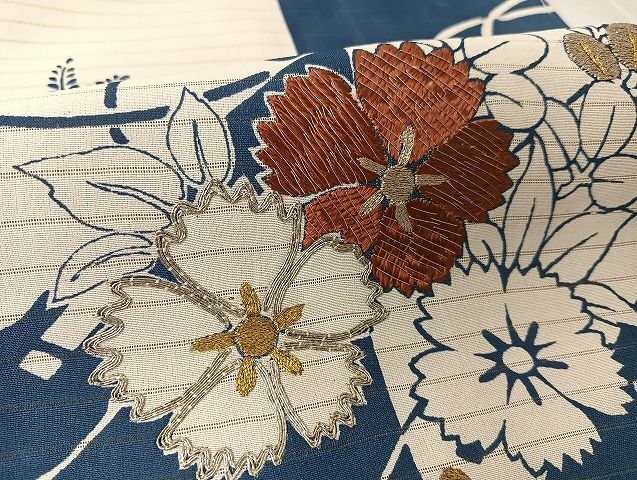 平和屋-こころ店□夏物 アンティーク 大正ロマン 九寸名古屋帯 平和屋-こころ店□夏物 アンティーク 大正ロマン 九寸名古屋帯