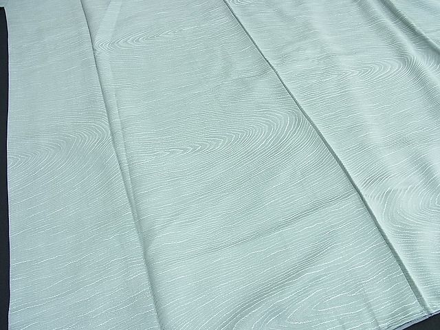平和屋野田店■上質な小紋　木目文様　逸品　未使用　BAAG8431pk