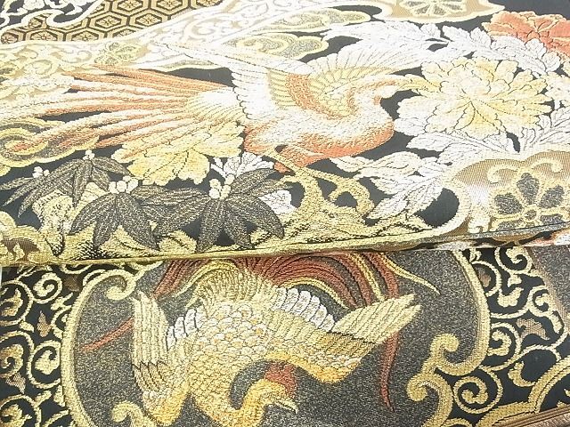 DA803 織賓名錦集 定価¥212,500 平和屋2□両面六通柄袋帯 東照宮高欄彫金文 煌帝錦 本