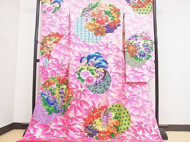 平和屋2■豪華色打掛　和装　婚礼　結婚式　花嫁　神社挙式　吉祥花松文　金銀彩　逸品　DAAF6557du