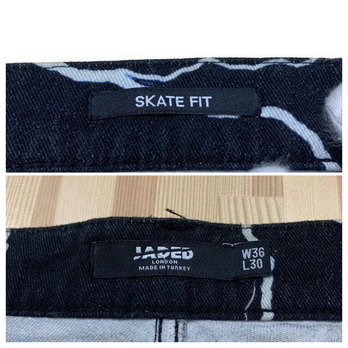 JADED LONDON ジェイデッド ロンドン バギーパンツ W36 ウエスト JADED LONDON ジェイデッド ロンドン バギーパンツ W36 ウエスト