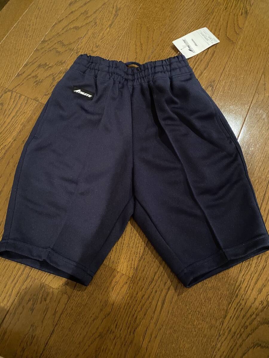 當時物　未使用　デッドストック　Mizuno　ミズノ　ATHLETE　ショートパンツ　短パン　體操服　品番：82PH-2814　サイズ：130　KK320