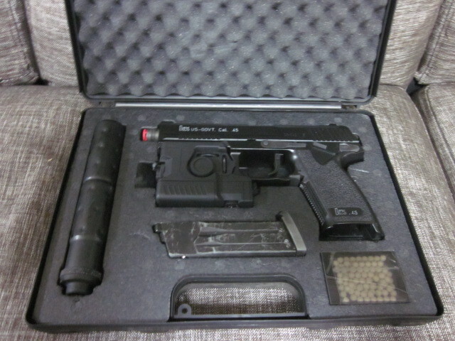 SOCOM MK23 固定スライドガスガン　＃カスタム品　＃東京マルイ　＃送料込み