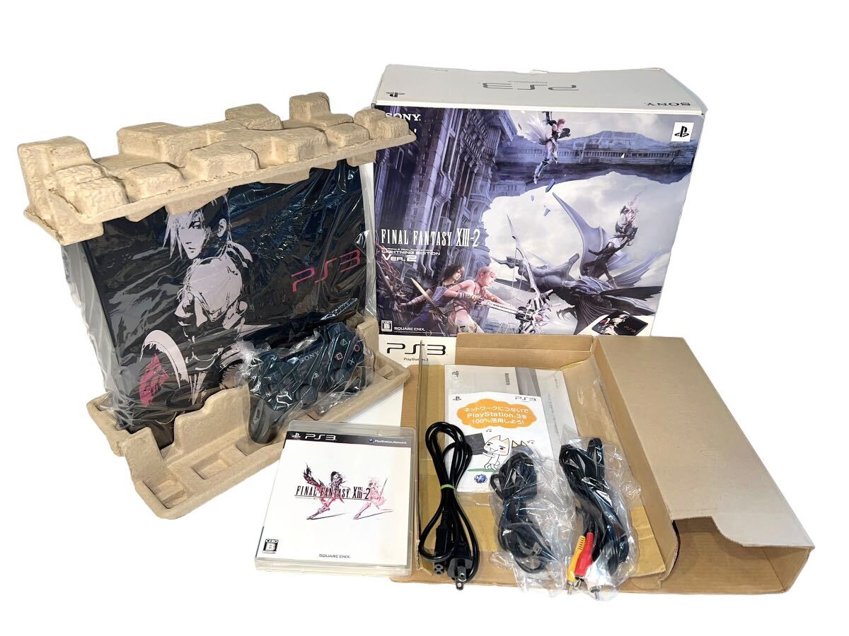 ps3 本体　ファイナルファンタジー　ライトニングエディション　PlayStation 3 FINAL FANTASY XIII-2 LIGHTNING EDITION Ver.2