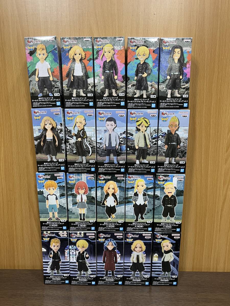 29)) 東京リベンジャーズ 東京卍リベンジャーズ ワールドコレクタブルフィギュア セット まとめ (vol.1 vol.2 聖夜決闘編 8.3抗争編)