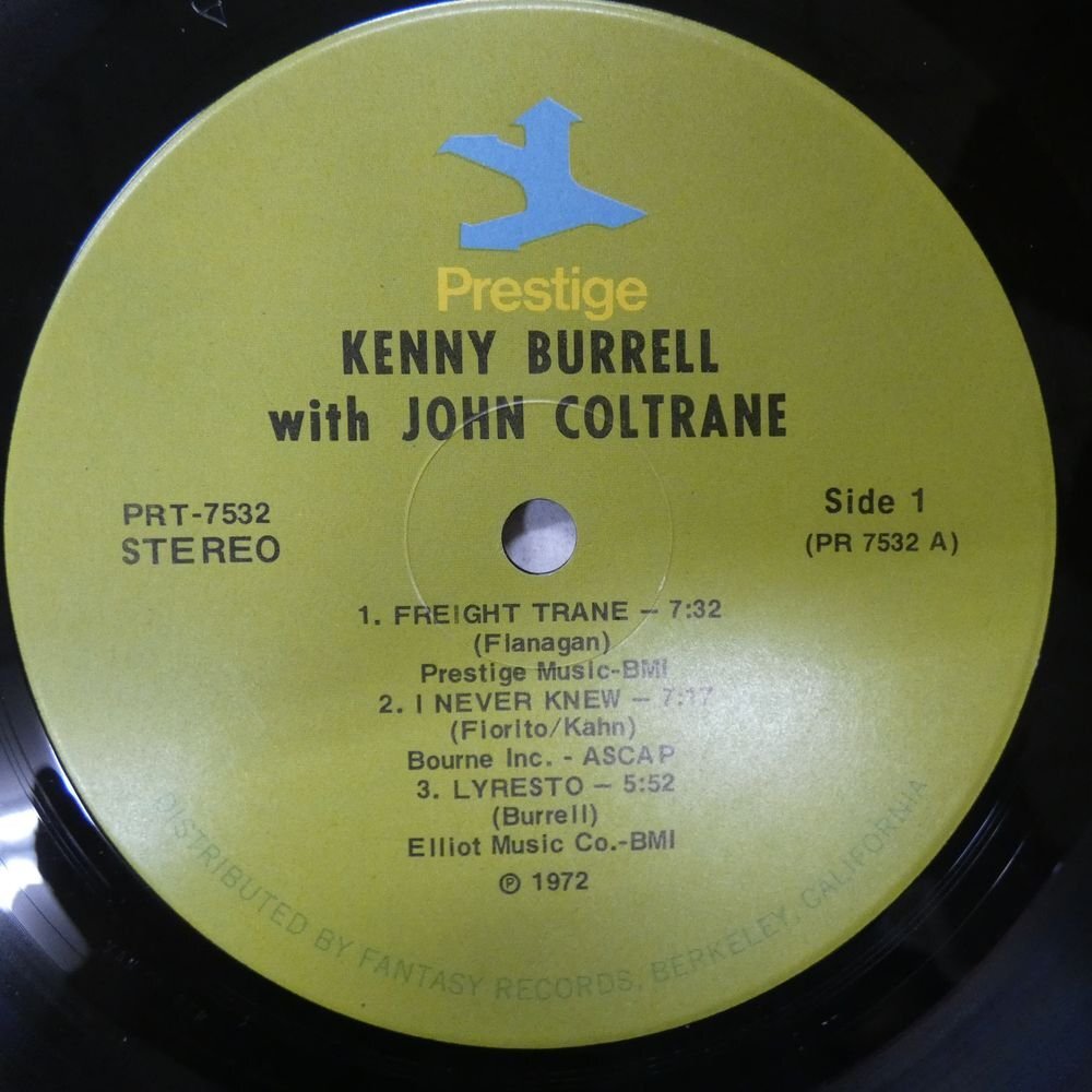47065248; US盤/VAN GELDER刻印 The Kenny Burrell Quintet With 47065248; US盤/VAN GELDER刻印 The Kenny Burrell Quintet With