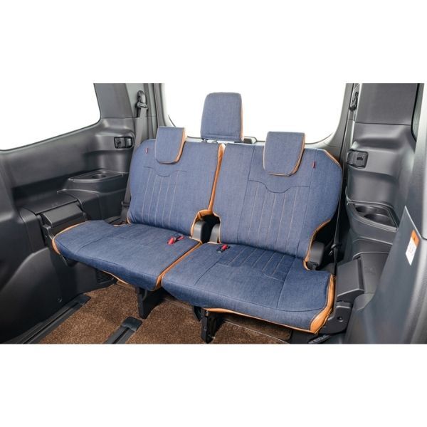 シートカバー CX-5 KEEFW/KEEAW/KE2FW/KE2AW/KE5AW マツダ クラッツィオ ジーンズ 2列シート車全席セット Clazzio EZ-0725_画像4