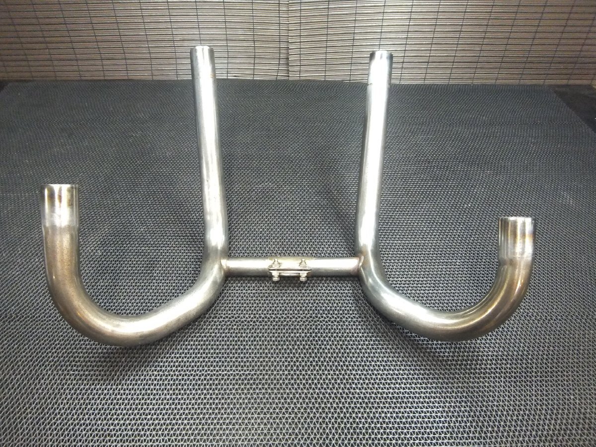 BMW R100GSパリダカ　純正エキゾーストパイプSET　凹みキズ無し（実動動画あり　正規品　R80GS　R100　RT　スラッシュ　旧車絶版