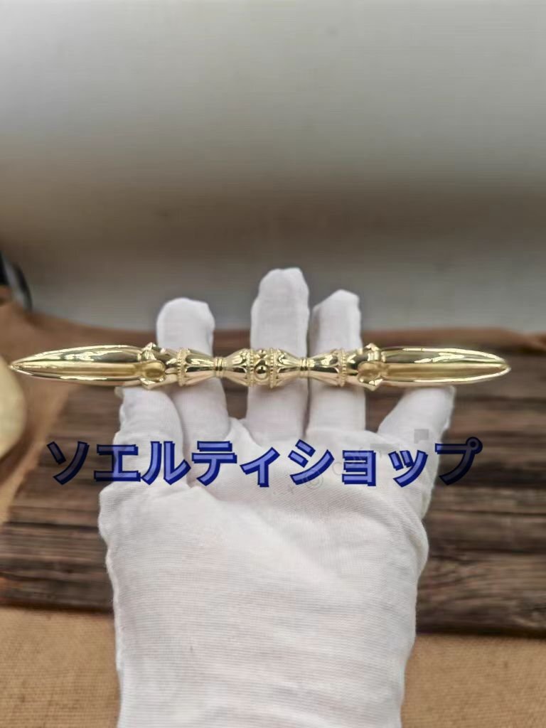 密教法具 寺院仏具」金剛杵 都五鈷杵 仏教 工芸品 真鍮製 磨き 密教法具 寺院仏具」金剛杵 都五鈷杵 仏教 工芸品 真鍮製 磨き