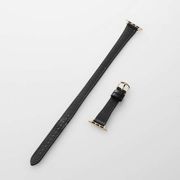 Apple Watch(41/40/38mm)用ソフトレザーバンド [&me] 2重巻きスリムタイプ バンドを2重巻きで楽しめる: AW-41BDLWJGY