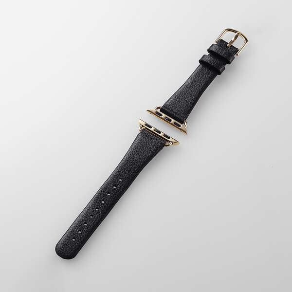 Apple Watch(41/40/38mm)用ソフトレザーバンド [&me] スリムタイプ 時計の存在をなるべく感じずに装着したい人向け: AW-41BDLJGY