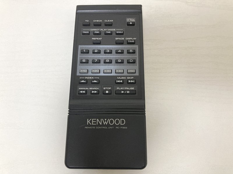 # KENWOOD Kenwood RC-P969 audio for remote control CD player remote control infra-red rays has confirmed 