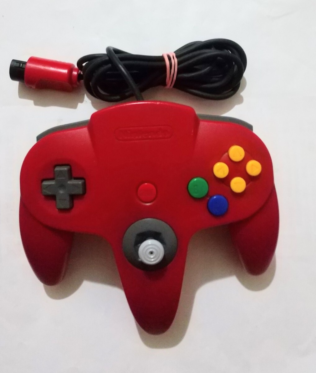 N64 コントローラー レッド ～ニンテンドー64