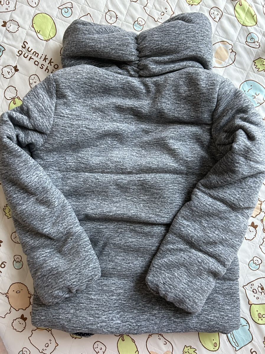  новый товар a.v.vme Ran ji ворсистый с хлопком пальто 150 серый 