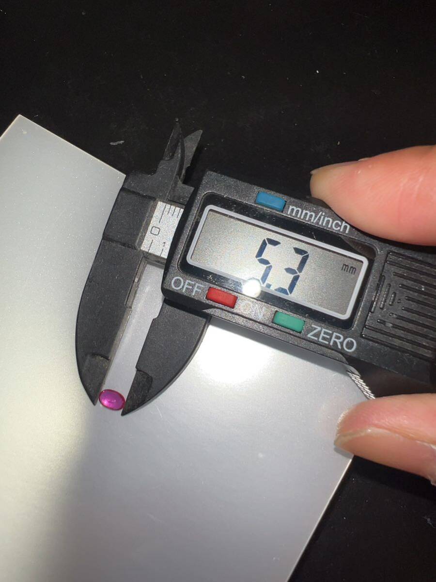 「ジャンク品」ルビールース　0.36ct KS100-780