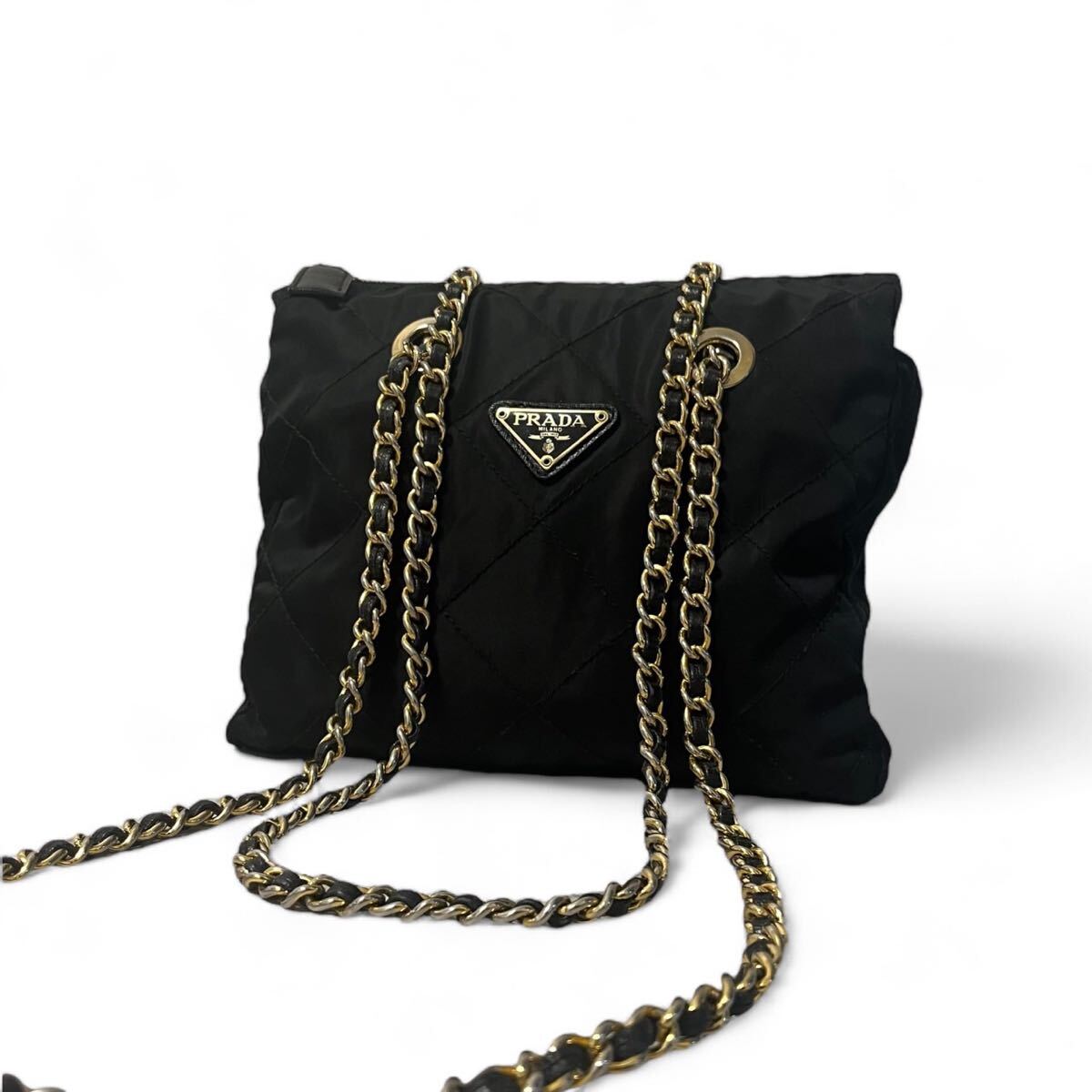 Yahoo!オークション - 極美品 PRADA プラダ チェーン Yahoo!オークション - 極美品 PRADA プラダ チェーン