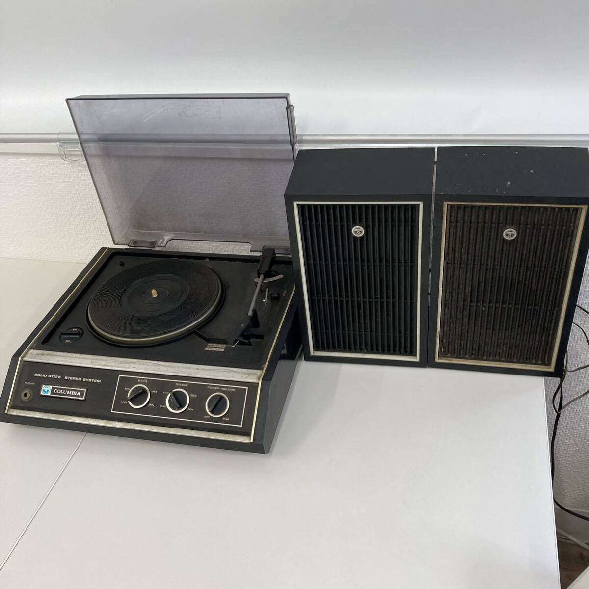コロムビアレコードターンテーブル OS-40R レコードプレーヤー コロムビアレコードターンテーブル OS-40R レコードプレーヤー