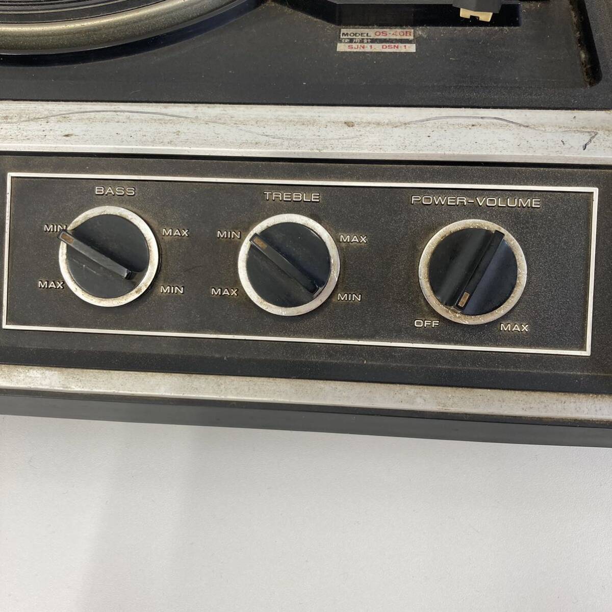 コロムビアレコードターンテーブル OS-40R レコードプレーヤー コロムビアレコードターンテーブル OS-40R レコードプレーヤー