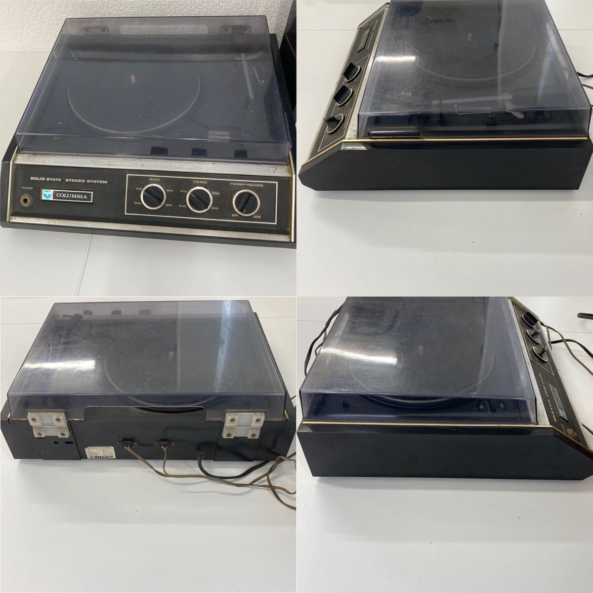 コロムビアレコードターンテーブル OS-40R レコードプレーヤー コロムビアレコードターンテーブル OS-40R レコードプレーヤー