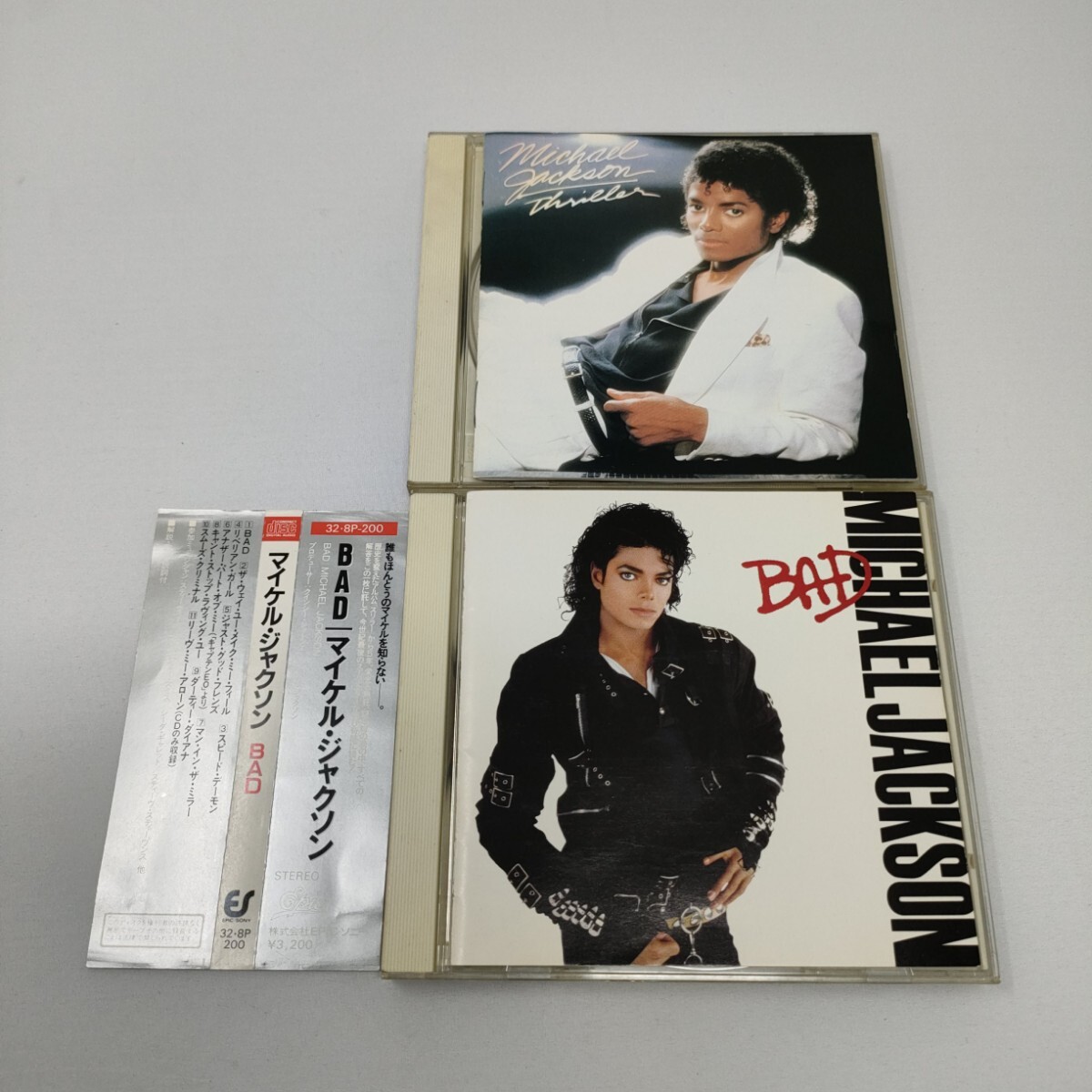 旧規格 旧盤 CD マイケル・ジャクソン 2枚セット /BAD/ 32・8P 旧規格 旧盤 CD マイケル・ジャクソン 2枚セット /BAD/ 32・8P