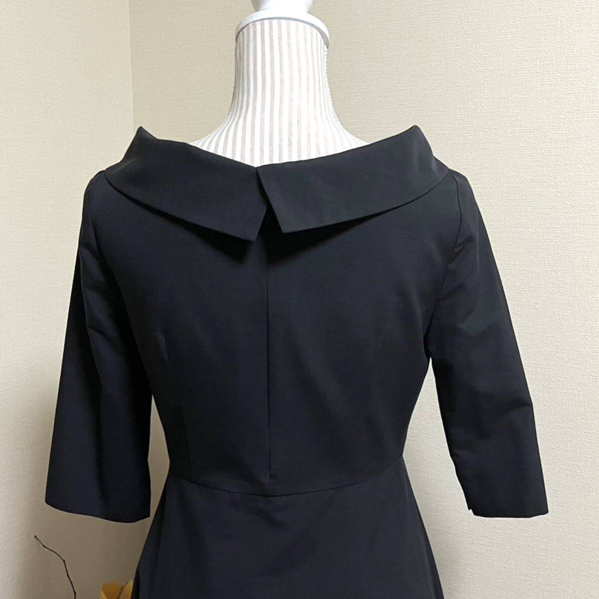 新品 JOCOMOMOLA ホコモモラ 洗える ドレス ワンピース ML 黒 小 新品 JOCOMOMOLA ホコモモラ 洗える ドレス ワンピース ML 黒 小
