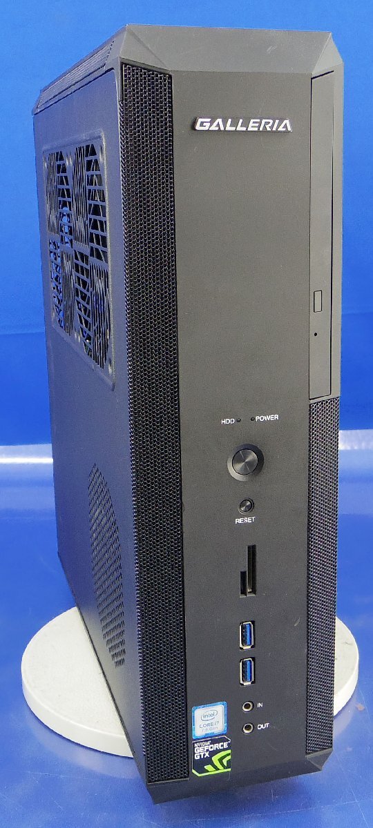 OS有品 ドスパラ GALLERIA ST/Core i7-7700/メモリ16GB/SSD256GB，HDD2TB+HDD1TB/GTX1060 Win10 デスクトップ F080710H