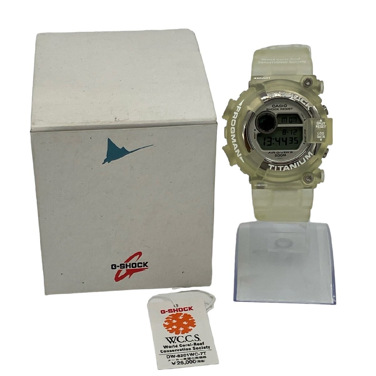 KS USED CASIO G-SHOCK ジーショック DW-8201WC-7T W.C.C.S KS USED CASIO G-SHOCK ジーショック DW-8201WC-7T W.C.C.S