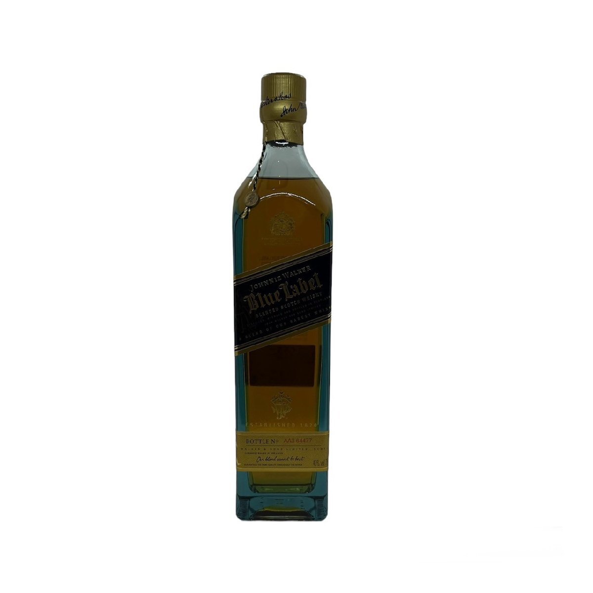 未開栓 JOHNNIE WALKER ジョニーウォーカー ブルーラベル 750ml 40% スコッチウィスキー SCOTCH WHISKIES ゴールドキャップ 古酒