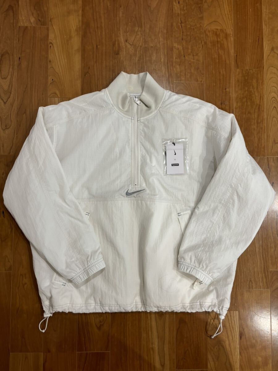 M 白 Supreme Nike Ripstop Pullover white シュプリーム ナイキ M 白 Supreme Nike Ripstop Pullover white シュプリーム ナイキ