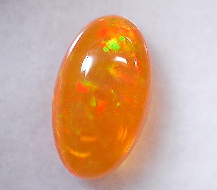 【100円～】 天然ファイヤーオパール ルース　5.92ct　