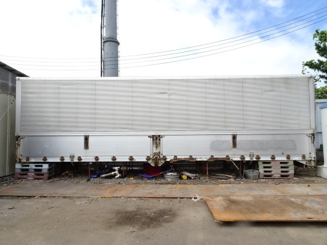 宮城大崎発★【程度良好?】大型アルミウイング サイズ(約)/10ｍ×2.5m×2.7ｍ 即使用OK!!★プレハブ 倉庫 物置 コンテナ ガレージ 収納庫