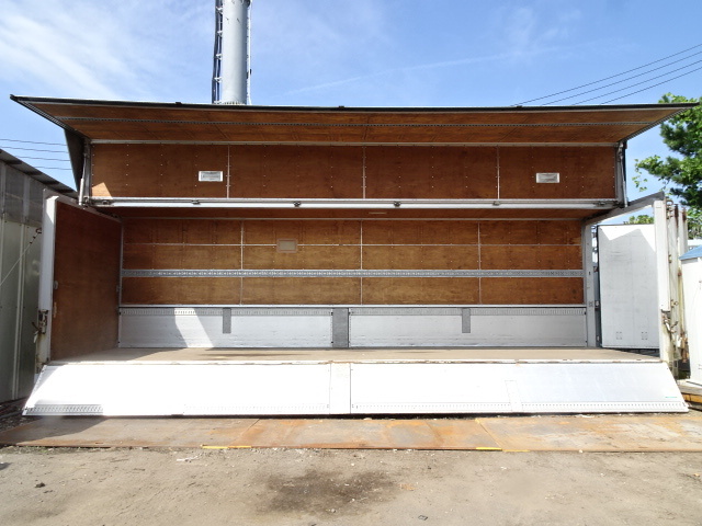 宮城大崎発★【程度良好?】大型アルミウイング サイズ(約)/10ｍ×2.5m×2.7ｍ 即使用OK!!★プレハブ 倉庫 物置 コンテナ ガレージ 収納庫
