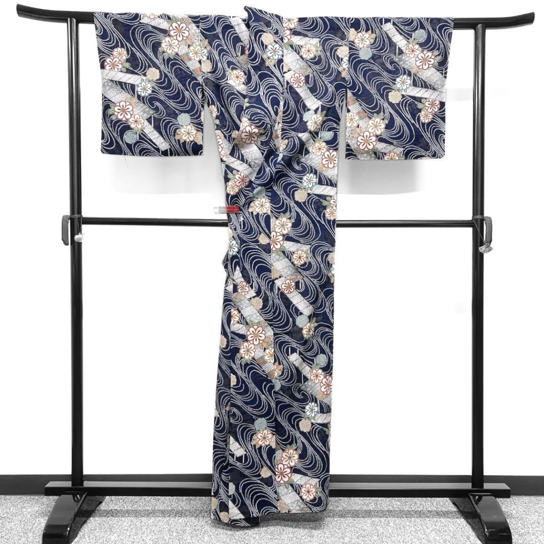 小紋 夏用 絽 梅 流水 短冊 花模様 金彩 着物 071w d|Yahoo 小紋 夏用 絽 梅 流水 短冊 花模様 金彩 着物 071w d|Yahoo