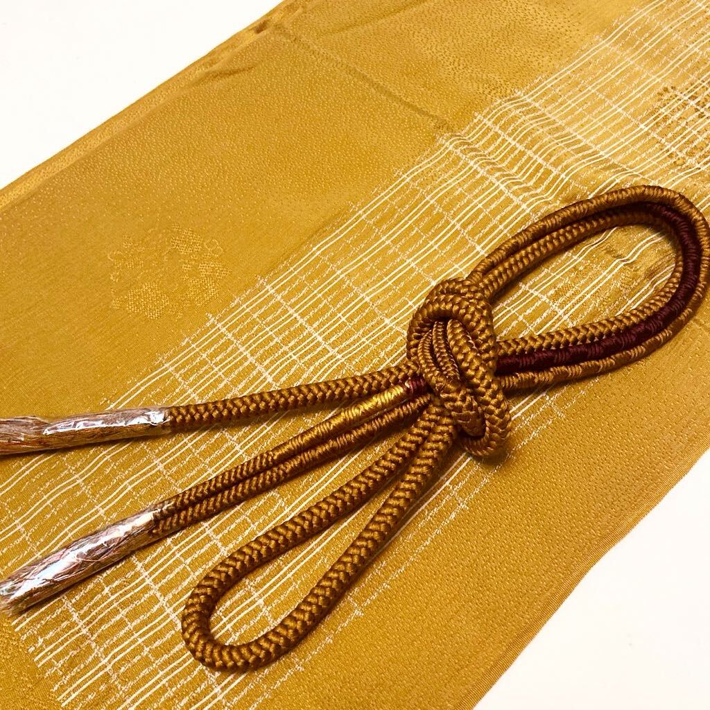 【宝の山】　和装小物　帯揚げ帯締めセット　お洒落　丸組　帯締　帯揚　No.K1156