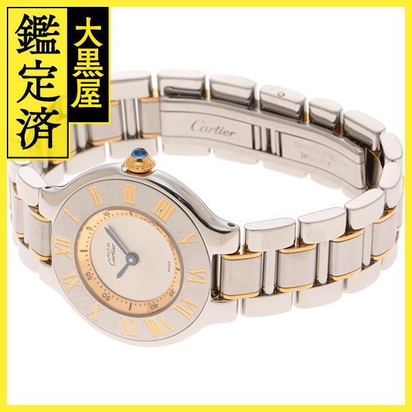 Cartier Cartier Must 21 Van ti Anne W10073R6 YG/SS quartz [460]2148103671036