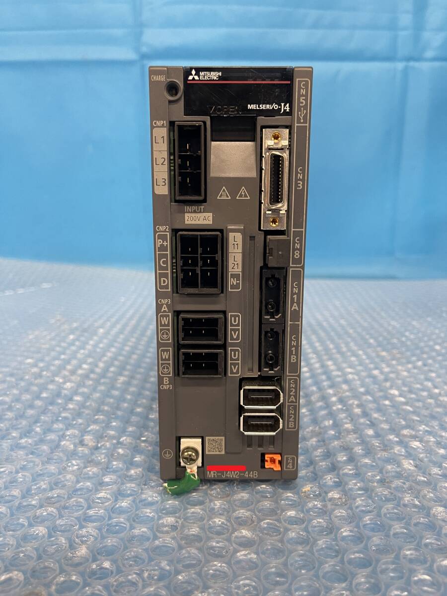 [CK23779] MITSUBISHI 三菱電機 MR-J4W2-44B ACサーボアンプ 動作保証