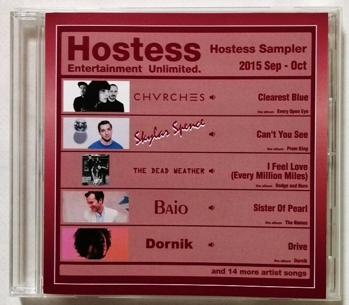 中古CD　 『 Hostess Sampler 2015 Sep-Oct 』