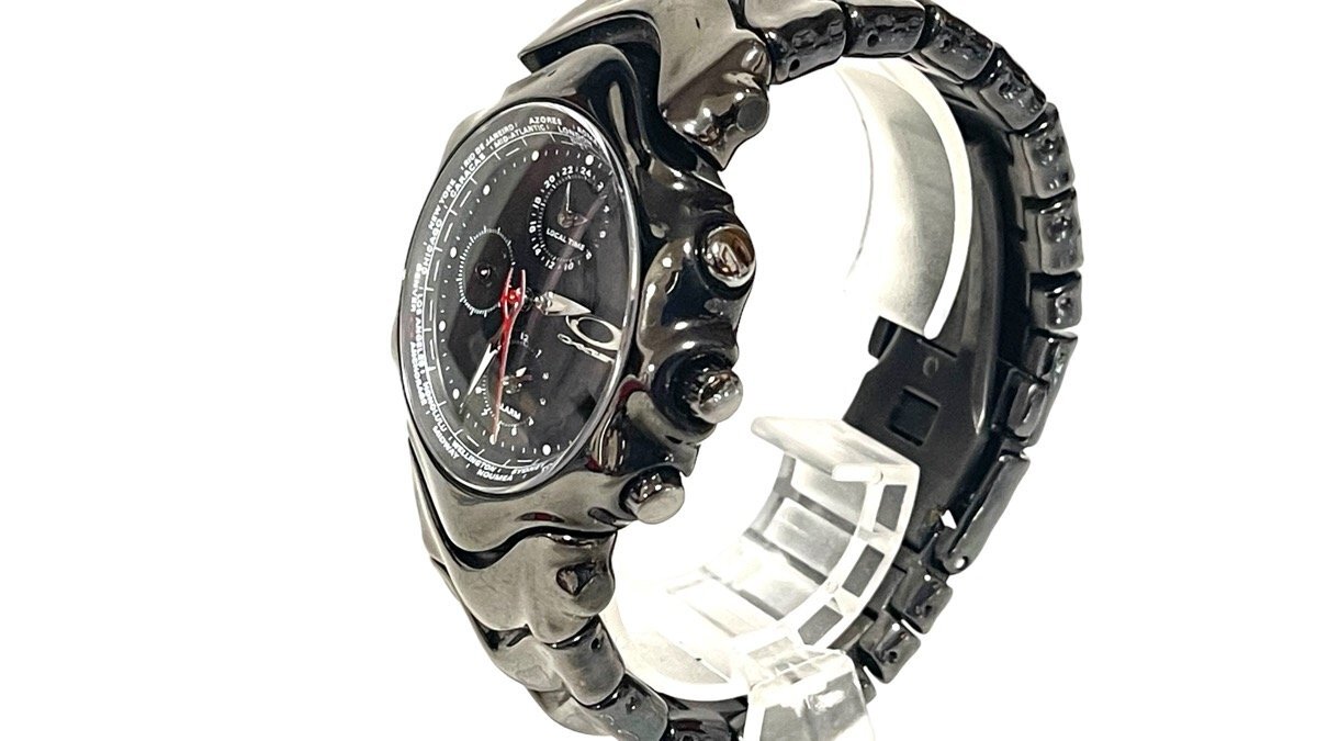 Yahoo!オークション - 1円 極美品 電池交換済 オークリー OAKLEY Yahoo!オークション - 1円 極美品 電池交換済 オークリー OAKLEY