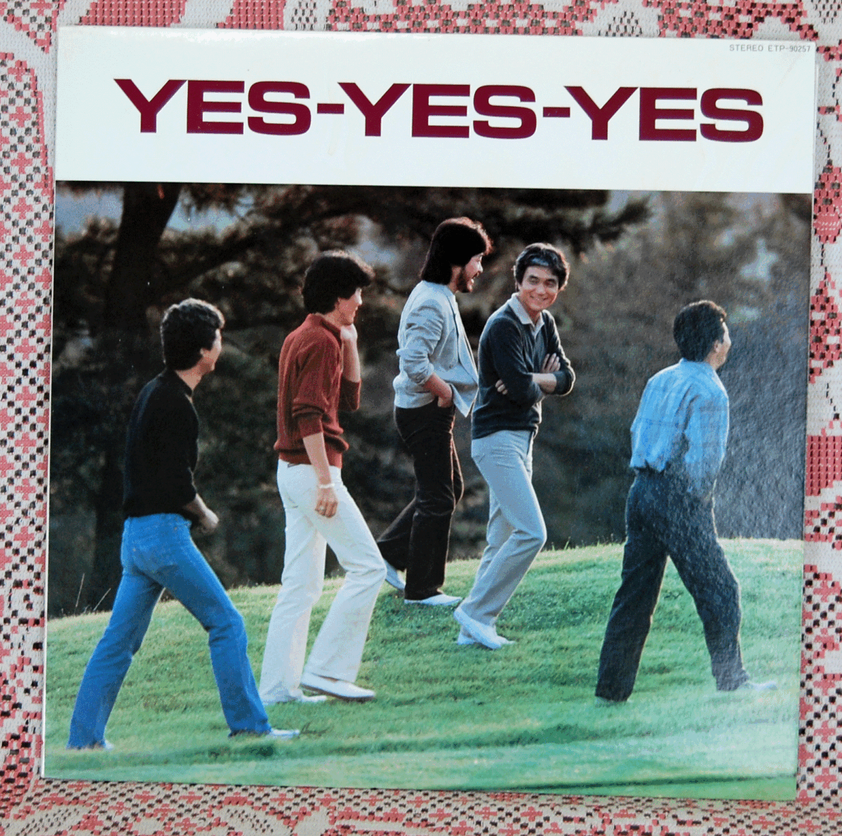 LP●OFF COURSE /YES-YES-YES A面COLLECTION/EXPRESS ETP-90257　オフ?コース